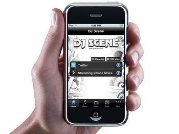 DJ Scene iPhone App